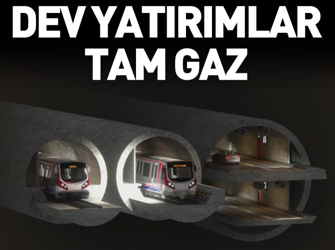100 milyar dolarlık dev yatırımlar tam gaz