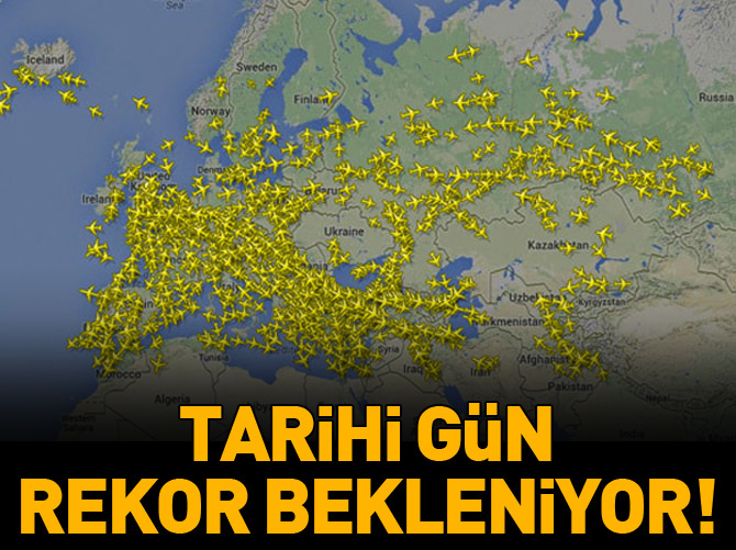 Havalimanında rekor bekleniyor