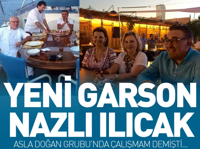 Aydın Doğan'ın yeni garsonu Nazlı Ilıcak!