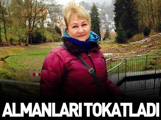Almanları tokatladı