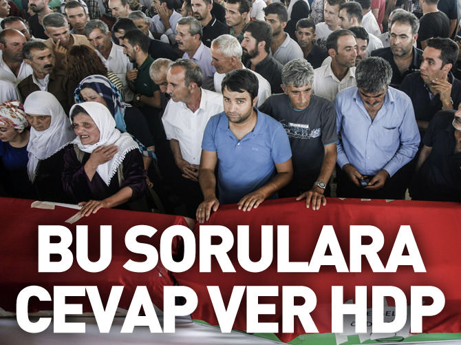 Bu sorulara cevap ver HDP