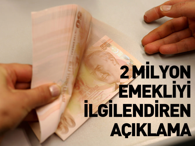 Emeklilere fark ödemesi yapılacak