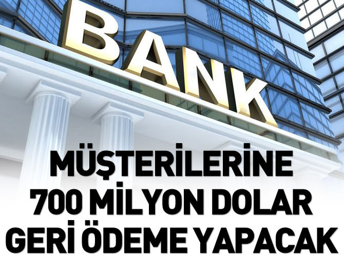 Citigroup müşterilere 700 milyon dolar geri ödeme yapacak