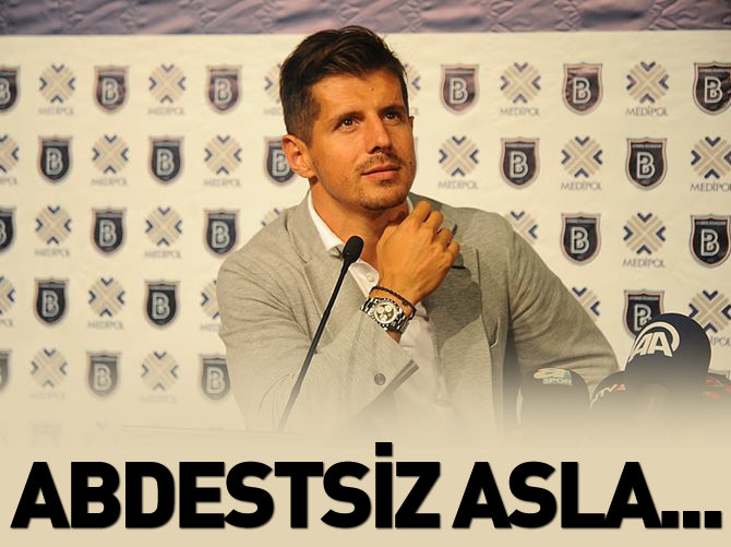 "Abdest almadan maça çıkmam"
