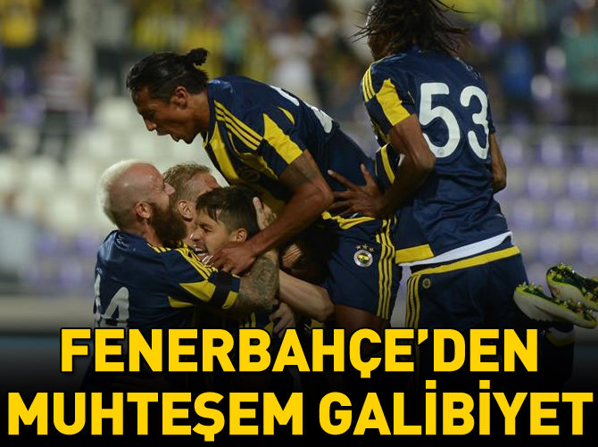 Fenerbahçe'den 'muhteşem' galibiyet