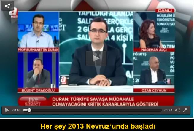 Burhanettin Duran: Her şey 2013 Nevruz’unda başladı
