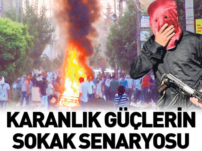 Karanlık güçlerin sokak senaryosu