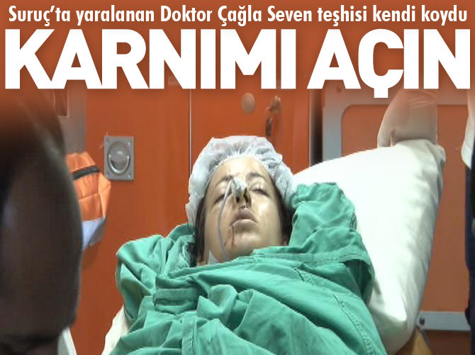 Doktor Çağla Seven teşhisi kendi koydu
