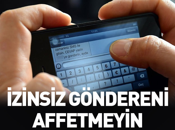İzinsiz reklam mesajları için şikayet adresi