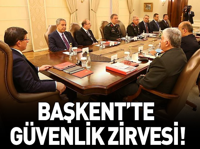 Başkent'te kritik toplantı!
