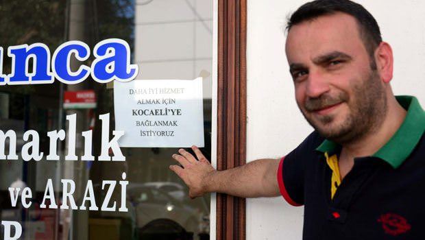 Sapanca’da 'Kocaeli’ne bağlanmak istiyoruz’ eylemi - 1