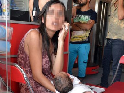 Bebeğiyle kaçırıldı kocası şikayetçi olmadı