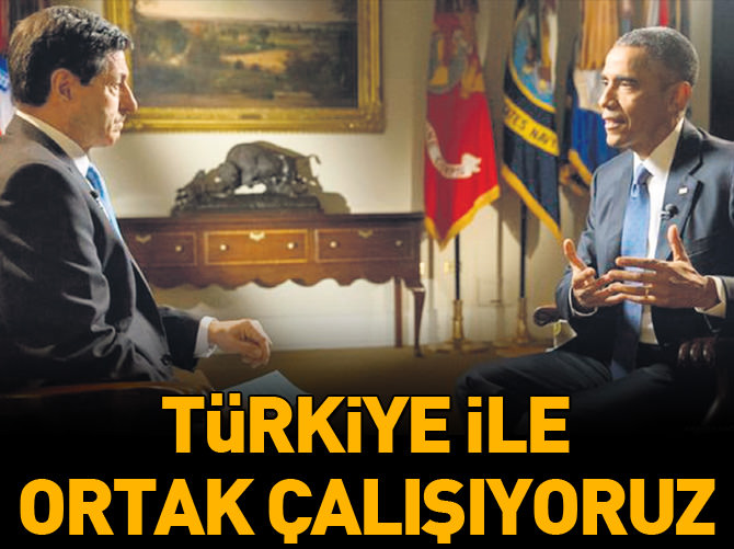 Obama: Türkiye ile ortak çalışıyoruz