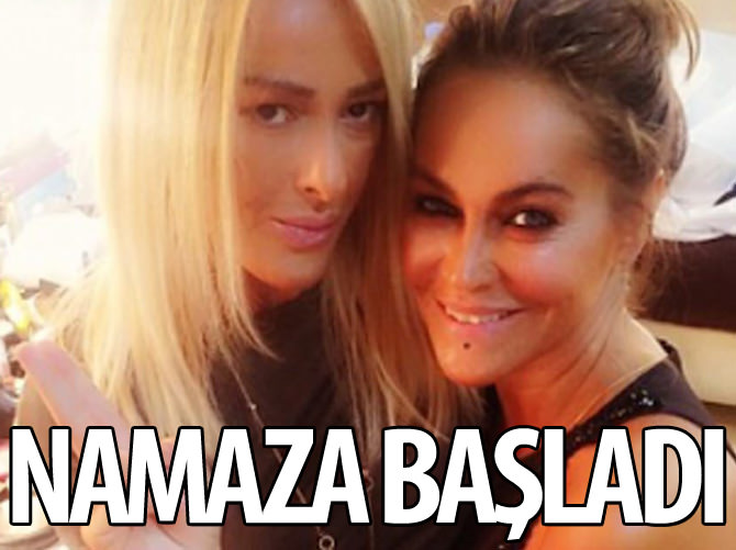 Helin Avşar namaza başladı