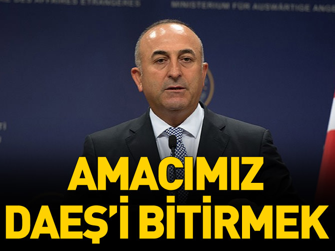 'Amacımız DAEŞ tehdidini ortadan kaldırmak'