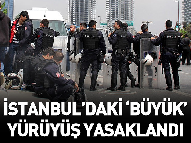 HDP'nin İstanbul yürüyüşüne izin yok!
