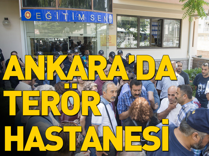 Eğitim-Sen'e terör baskını