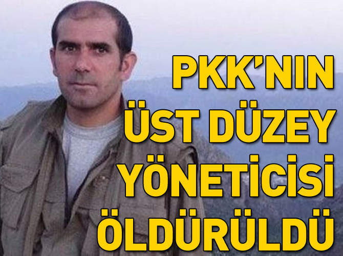 PKK'nın üst düzey yöneticisi öldürüldü