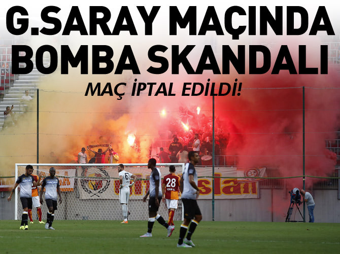 Galatasaray-Udinese maçı iptal edildi