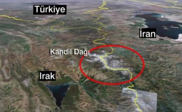 F16’lar PKK kamplarını vuruyor