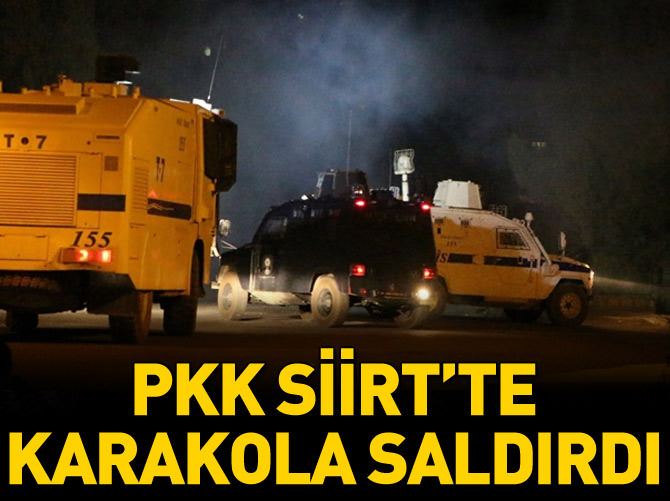 PKK Siirt'te karakola saldırdı