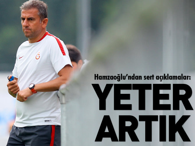 Hamzaoğlu: Yeter artık, stadı seyirciye kapatırız