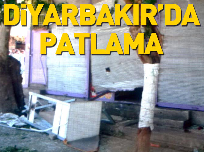 Diyarbakır'da çöp konteynerinde patlama