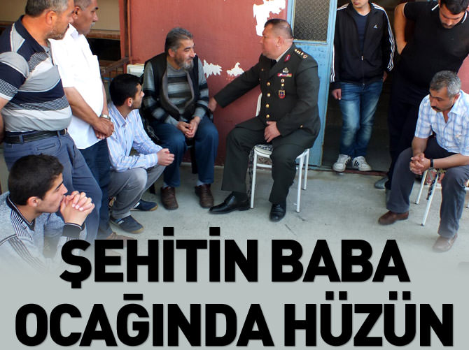 Şehit uzman çavuşun Mehmet Koçak'ın baba ocağında hüzün