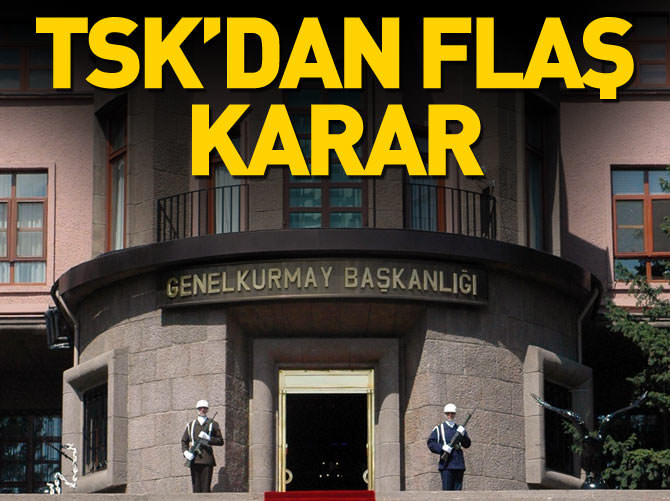 TSK izinleri iptal etti!
