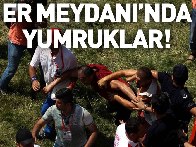 Er Meydanı'nda yumruklar konuştu