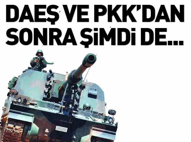 Lazkiye'den açılan ateşe misliyle karşılık verildi