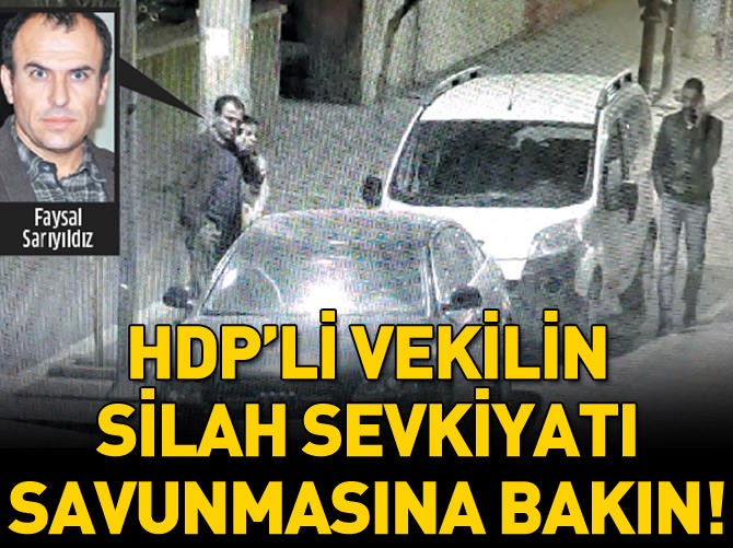 HDP'li milletvekilinden "silah sevkiyatı" açıklaması
