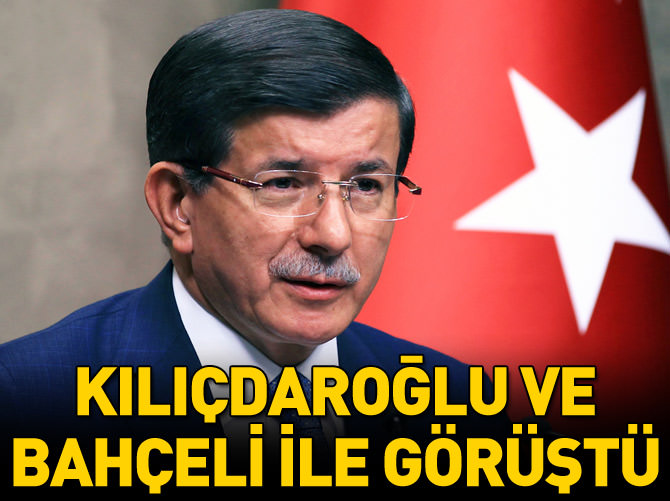 Başbakan Kılıçdaroğlu ve Bahçeli'ye bilgi verdi