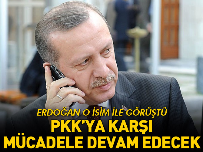 Erdoğan'dan flaş görüşme