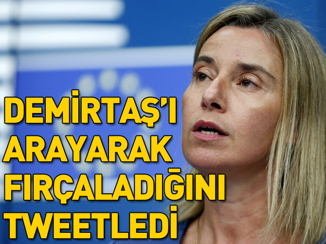 Demirtaş'ı arayıp fırçaladığını tweetledi
