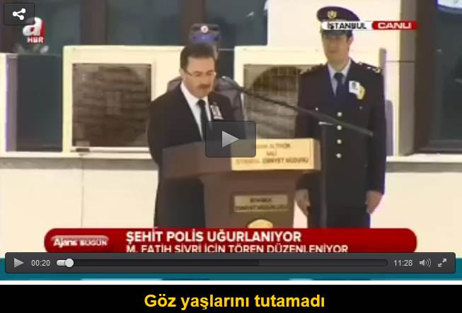 Şehit polis son yolculuğuna uğurlandı