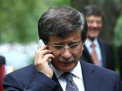 Davutoğlu AB Konseyi Başkanı Tusk ile görüştü