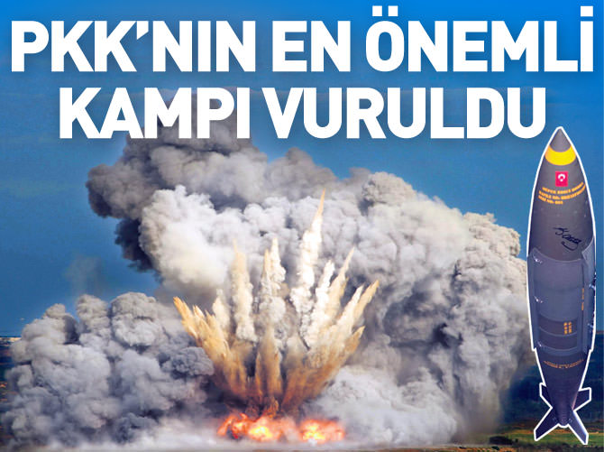 F-16’lar PKK'nın en önemli kampı Hakurk’a bomba yağdırdı