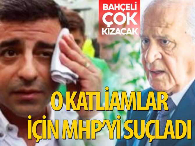 Demirtaş’tan Bahçeli'yi çok kızdıracak yanıt!