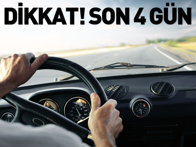 MTV ve Gelir Vergisi'nde son 4 gün