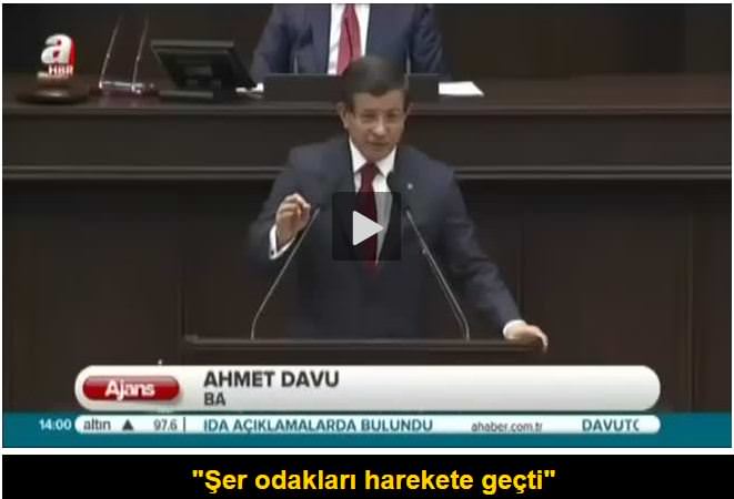 Davutoğlu: Önce hesap verecekler