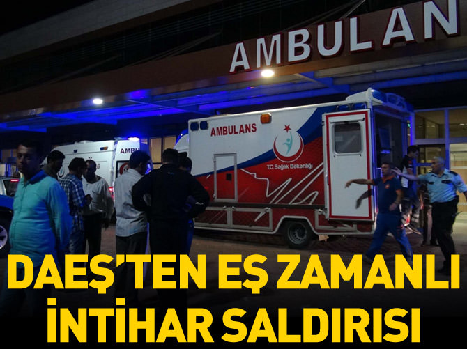 DAEŞ, Kilis'in karşısında bomba yüklü 2 araç patlattı