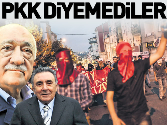 Ne Gülen medyası ne Doğan medyası PKK diyebildi!