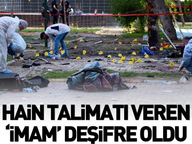 Hain talimatı veren örgüt imamı deşifre oldu
