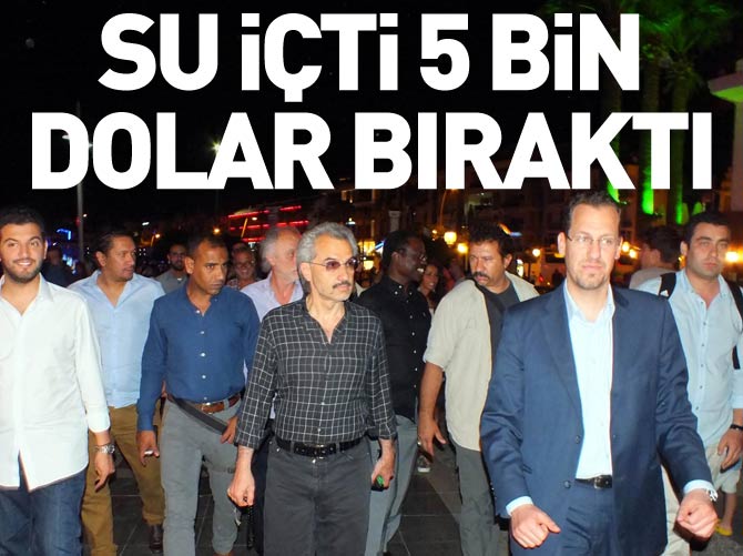 Marmaris dünyanın en zengin prensini ağırladı