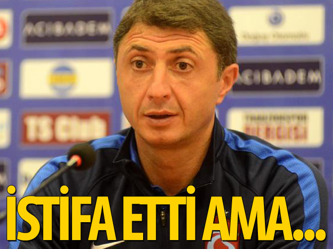 Şota istifa etti ama