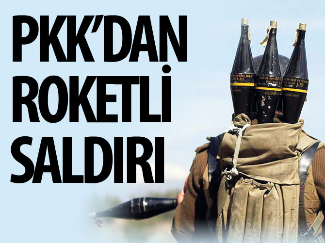 Ağrı'da PKK'dan roketli saldırı