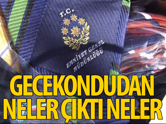 Gecekondudan çıkanlar polisleri şaşırttı!