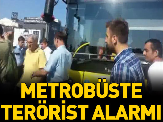 Metrobüste "Dövmeli Şüpheli" araması