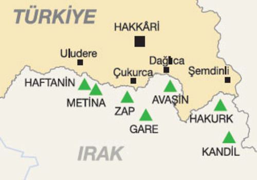 PKK'yı hava saldırılarından koruyan 3 harf